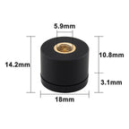 YILIANDUO 4G WiFi Antenna Mini Thumb Aerial 4G LTE MIMO Antenna SMA Male Connector for 3G/4G/5G/GSM/GPRS Router Pack of 2