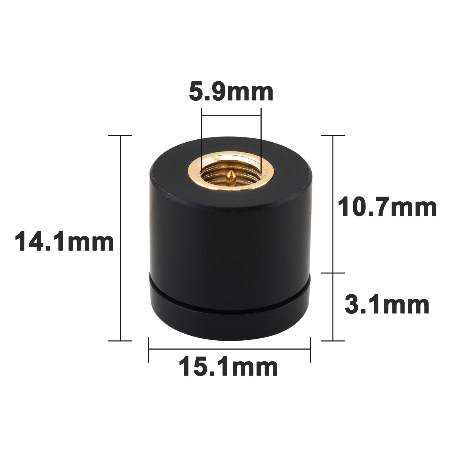 YILIANDUO 4G WiFi Antenna Mini Thumb Aerial 4G LTE MIMO Antenna SMA Male Connector for 3G/4G/5G/GSM/GPRS Router Pack of 2