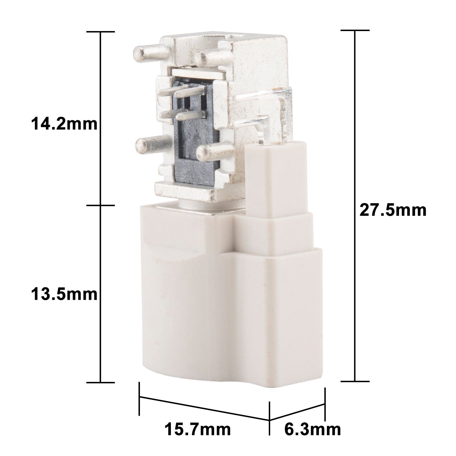 YILIANDUO 4+2Pin HSD Fakra Connector HSD LVDS High-Speed Date Transmission Harness Pack of 2