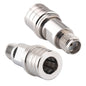 YILIANDUO SMA to QMA 6GHz RF Coaxial Adapter 50Ω Push-Lock Connector for 5G Base Station, Industrial Automation, 4G/5G Antenna System 2-Pack
