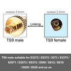 YILIANDUO 4G LTE Antenna Outdoor Wall Mount Waterproof SMA Male Aerial + SMA to TS9 RF Adapter for WiFi Router Mobile Hotspot Wireless Modem Router Gateway Trail Camera