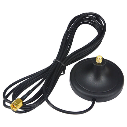 YILIANDUO 2.4G WiFi Antenna Magnet Base with SMA Male Plug GSM Antenna 3G Magnetic Stand RG174 3M Cable