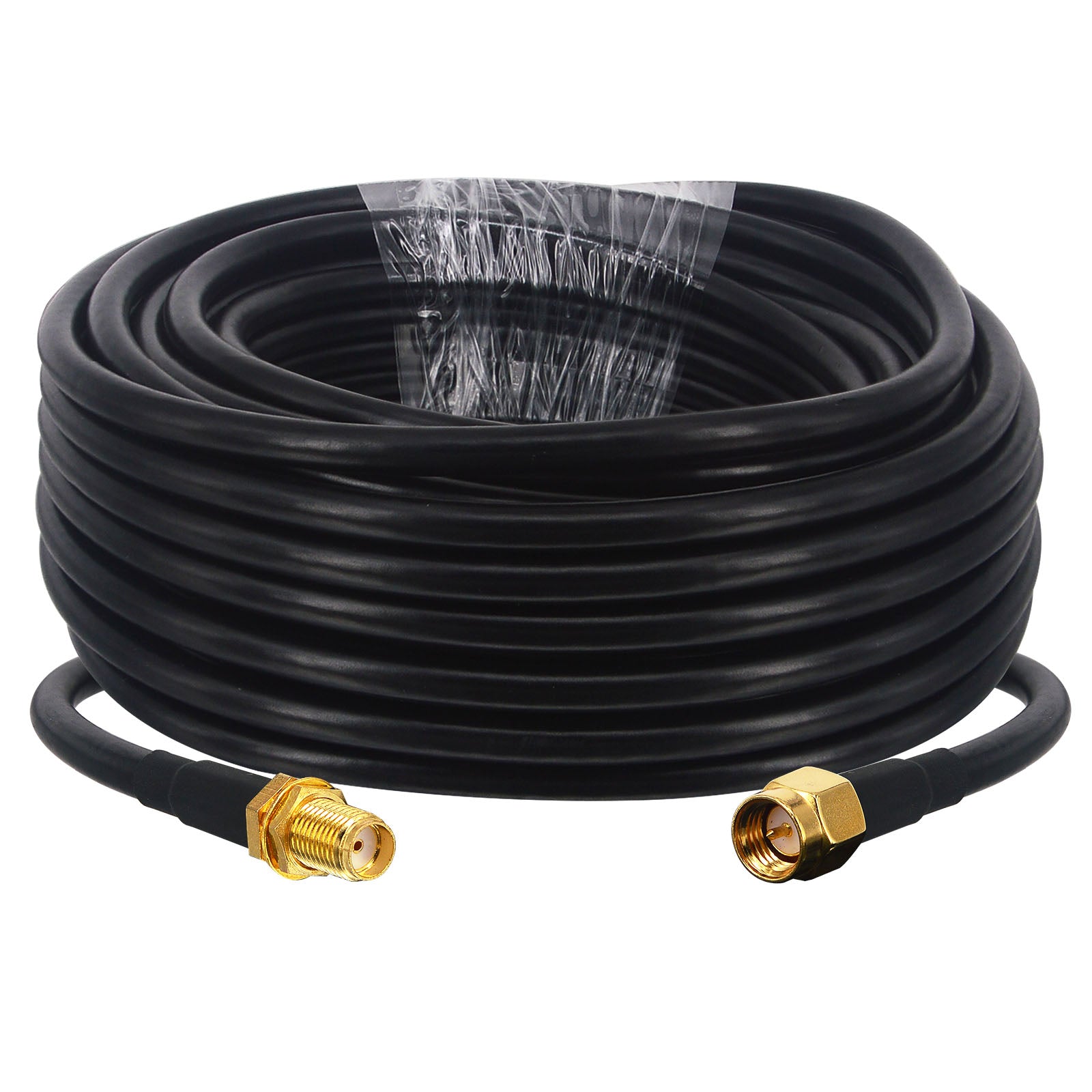 SMA WiFi Antenna Extension Cable SMA Male to Female Low Loss Coaxial RG58 Cable for 2G/3G/4G/5G LTE Antenna Wireless Router WLAN Modem BaoFeng Kenwood Yaesu(Not for TV)