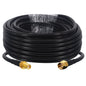 SMA WiFi Antenna Extension Cable SMA Male to Female Low Loss Coaxial RG58 Cable for 2G/3G/4G/5G LTE Antenna Wireless Router WLAN Modem BaoFeng Kenwood Yaesu(Not for TV)