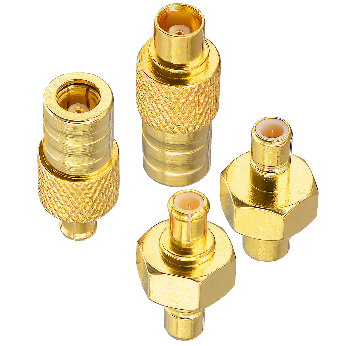 YILIANDUO 4 Type DBA Car Aerial Adapter SMB to MCX Kit RF Adapter Connectors MCX Male Female to SMB Male Female for DAB+ Car Aerial Radio Kenwood Alpine JVC Pioneer Clarion