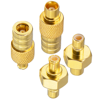 YILIANDUO 4 Type DBA Car Aerial Adapter SMB to MCX Kit RF Adapter Connectors MCX Male Female to SMB Male Female for DAB+ Car Aerial Radio Kenwood Alpine JVC Pioneer Clarion