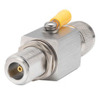 YILIANDUO Coaxial Lightning Surge Protector Lightning Arrester N Male Female 50 Ohm DC 0-6GHz with 90V Gas Tube for Outdoor 4G LTE GPS Ham Antenna 868 MHz LoRaWAN Helium Miner Hotspot Antenna