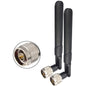 YILIANDUO 12 dbi 2.4G 5G 5.8Ghz Dual Band WiFi Antenna N Male Universal Antenna Amplifier WLAN Router Antenne Connector Booster 2-Pack