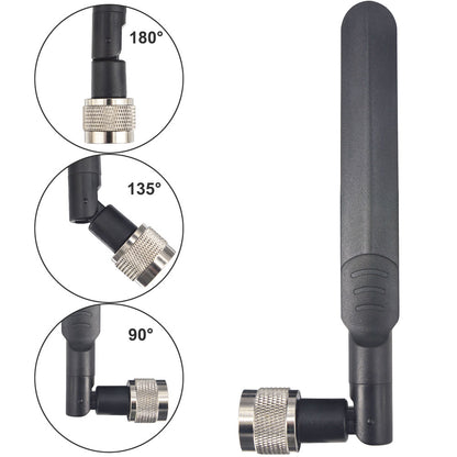 YILIANDUO 12 dbi 2.4G 5G 5.8Ghz Dual Band WiFi Antenna N Male Universal Antenna Amplifier WLAN Router Antenne Connector Booster 2-Pack