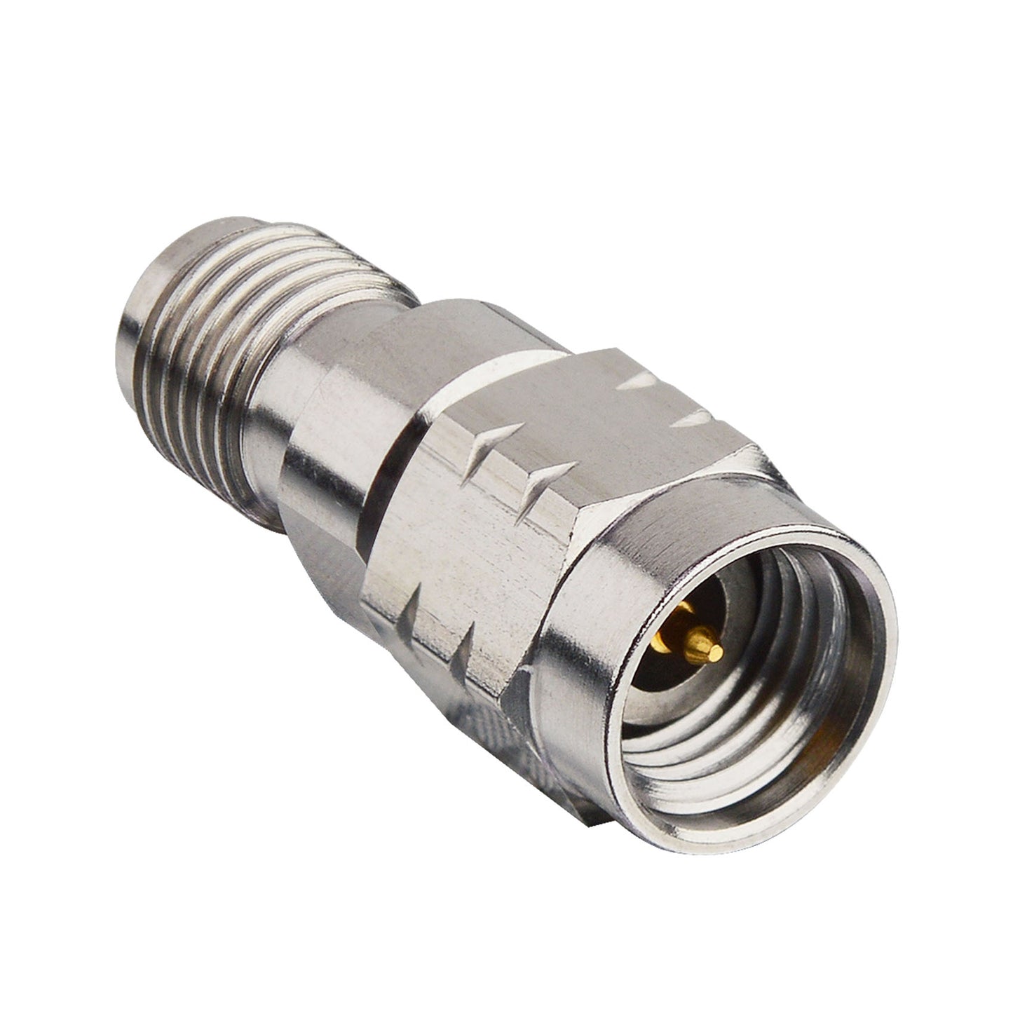 YILIANDUO 2.92mm Male Female Precision Microwave Connector RF Adapter | DC-40GHz 50Ω Stainless Steel, Mechanically Compatible with SMA Connectors