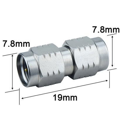 YILIANDUO 2.4mm Male Female Precision RF Millimeter Wave Adapter | DC-50GHz 50Ohm Passivated Stainless Steel High Frequency Test Connector