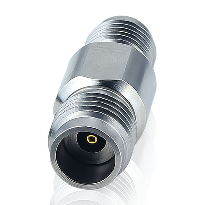 YILIANDUO 2.4mm to 3.5mm Male Female Precision Cross-Series RF Adapter | DC-34GHz Rated, Max DC-50GHz 50Ω Passivated Stainless Steel Millimeter Wave Test Connector