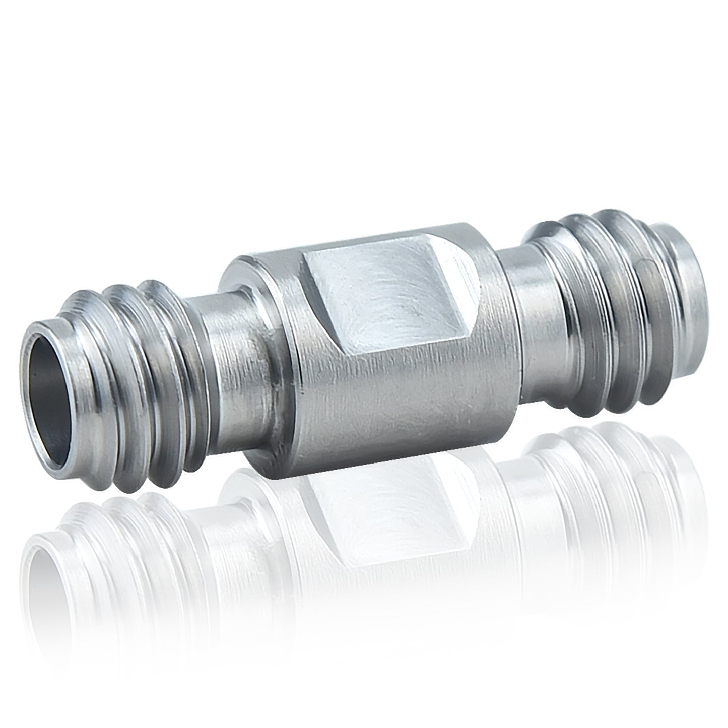 YILIANDUO 1.0mm(W-Type) Precision In-Series RF Adapter DC-110GHz | 50Ω Passivated Stainless Steel, 3 Gender Options(FF/MF/MM) Ultra-High Frequency Millimeter Wave Test Connector
