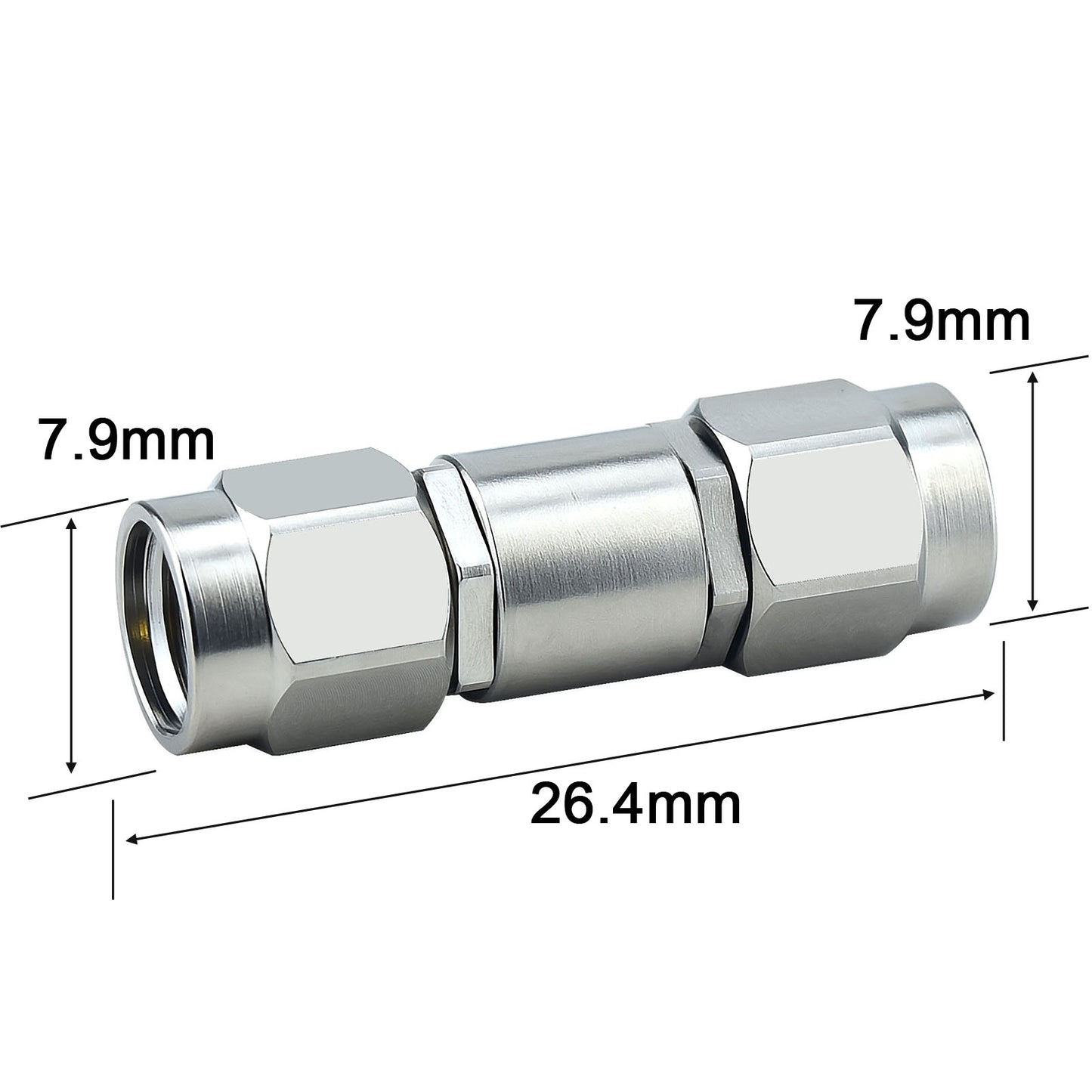 YILIANDUO 2.92mm(K-Type) to 3.5mm Male Female Precision Cross-Series RF Adapter | DC-34GHz 50Ω Passivated Stainless Steel, Mechanically Intermateable with Standard SMA Connectors