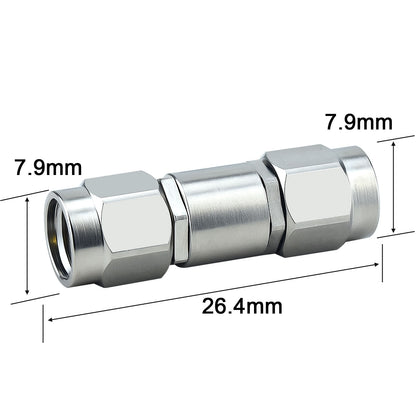 YILIANDUO 2.92mm(K-Type) to 3.5mm Male Female Precision Cross-Series RF Adapter | DC-34GHz 50Ω Passivated Stainless Steel, Mechanically Intermateable with Standard SMA Connectors
