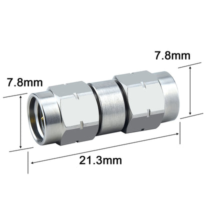 YILIANDUO 3.5mm Male Female Precision RF Adapter | DC-34GHz 50Ω Passivated Stainless Steel, Mechanically Intermateable with SMA & 2.92mm, 3 Gender Variants(FF/MF/MM)