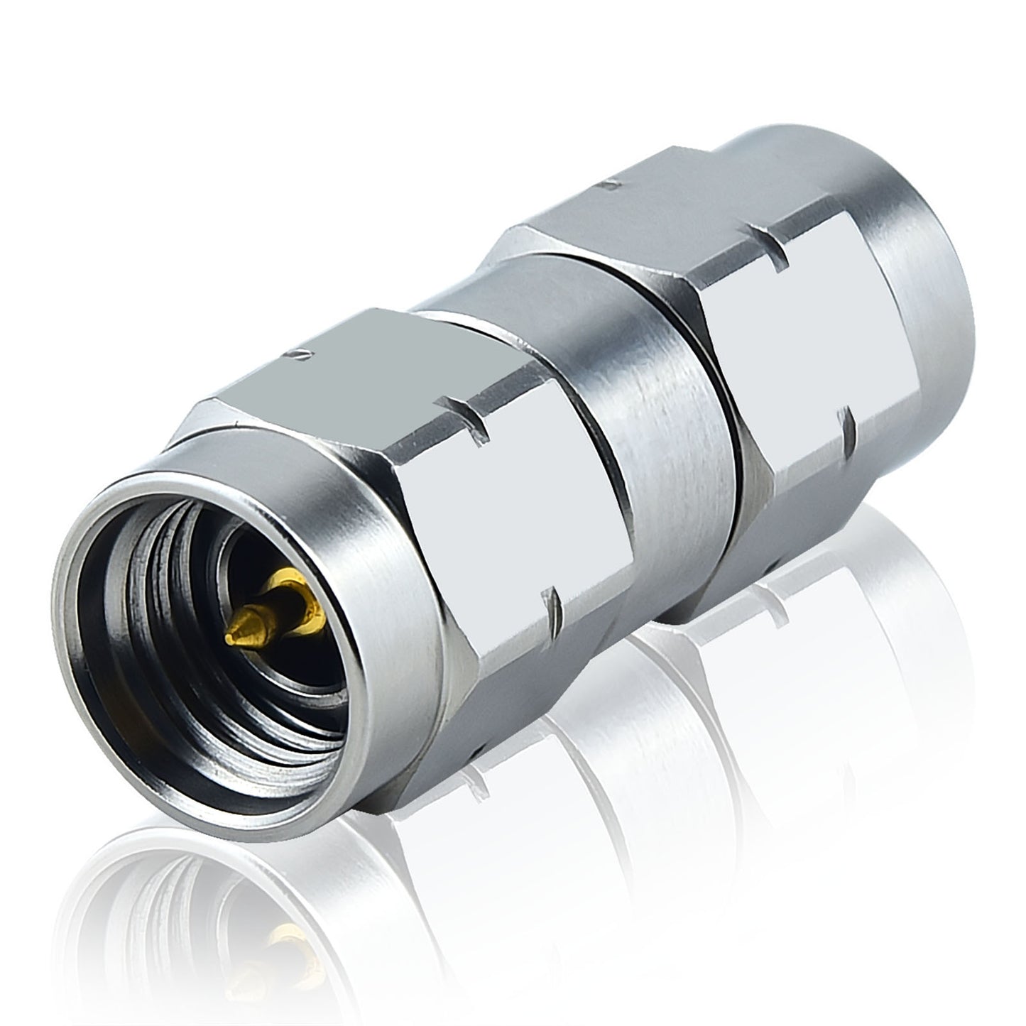 YILIANDUO 3.5mm Male Female Precision RF Adapter | DC-34GHz 50Ω Passivated Stainless Steel, Mechanically Intermateable with SMA & 2.92mm, 3 Gender Variants(FF/MF/MM)