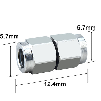 YILIANDUO 1.0mm(W-Type) Precision In-Series RF Adapter DC-110GHz | 50Ω Passivated Stainless Steel, 3 Gender Options(FF/MF/MM) Ultra-High Frequency Millimeter Wave Test Connector