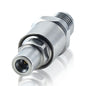 YILIANDUO 2.92mm  to SSMP Male Female Cross-Series Precision RF Adapter | DC-40GHz 50Ω Passivated Stainless Steel Ultra-Miniature SMPM Millimeter Wave Test Connector