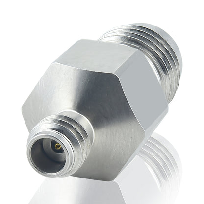 YILIANDUO 1.0mm  to 1.85mm Male Female Precision Cross-Series RF Adapter | DC-67GHz 50Ω Passivated Stainless Steel Ultra-High Frequency Millimeter Test Connector, 1.85mm Mechanically Compatible with 2.4mm Connectors