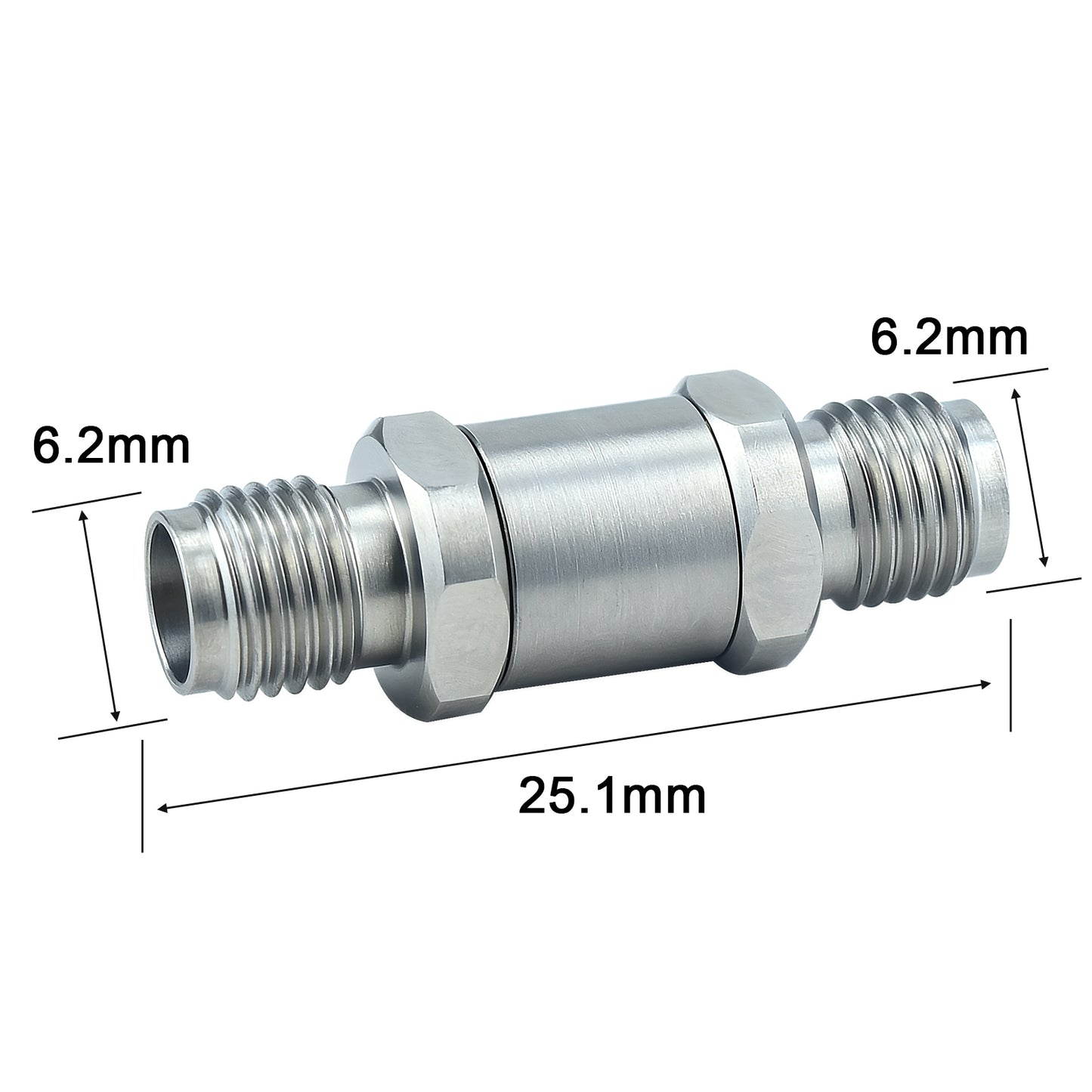 YILIANDUO 2.92mm(K-Type) to 3.5mm Male Female Precision Cross-Series RF Adapter | DC-34GHz 50Ω Passivated Stainless Steel, Mechanically Intermateable with Standard SMA Connectors