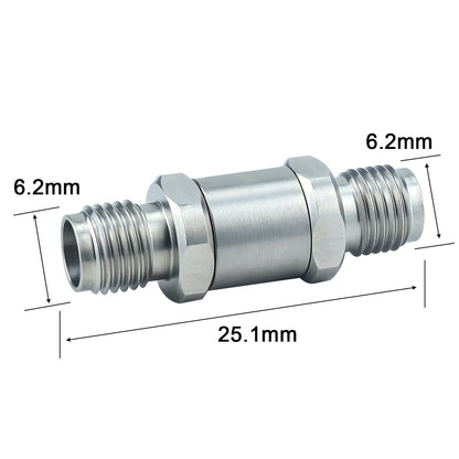 YILIANDUO 2.92mm(K-Type) to 3.5mm Male Female Precision Cross-Series RF Adapter | DC-34GHz 50Ω Passivated Stainless Steel, Mechanically Intermateable with Standard SMA Connectors