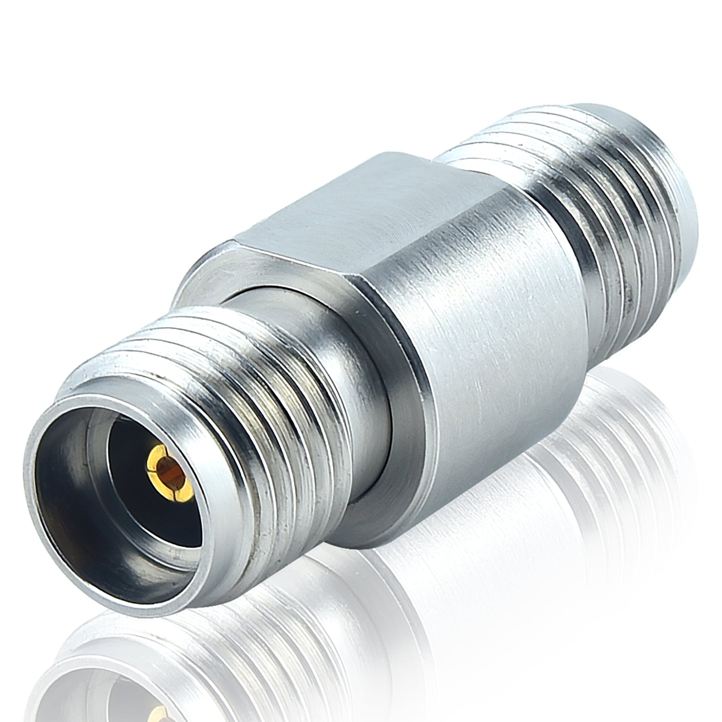 YILIANDUO 3.5mm Male Female Precision RF Adapter | DC-34GHz 50Ω Passivated Stainless Steel, Mechanically Intermateable with SMA & 2.92mm, 3 Gender Variants(FF/MF/MM)