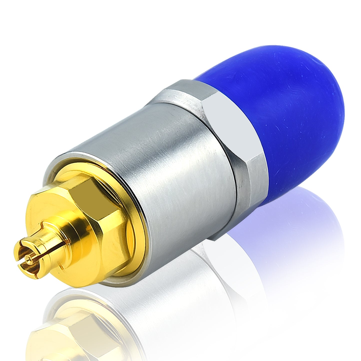 YILIANDUO 2.92mm  to SSMP Male Female Cross-Series Precision RF Adapter | DC-40GHz 50Ω Passivated Stainless Steel Ultra-Miniature SMPM Millimeter Wave Test Connector