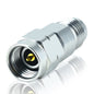 YILIANDUO 2.4mm to 3.5mm Male Female Precision Cross-Series RF Adapter | DC-34GHz Rated, Max DC-50GHz 50Ω Passivated Stainless Steel Millimeter Wave Test Connector