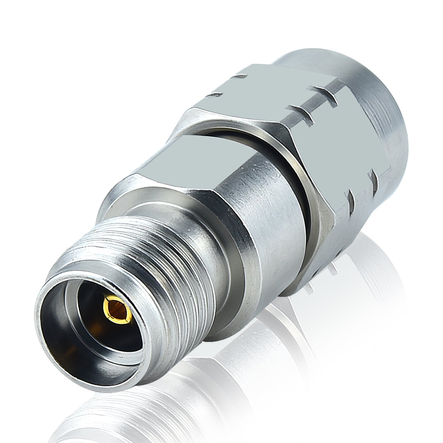 YILIANDUO 2.92mm(K-Type) to 3.5mm Male Female Precision Cross-Series RF Adapter | DC-34GHz 50Ω Passivated Stainless Steel, Mechanically Intermateable with Standard SMA Connectors