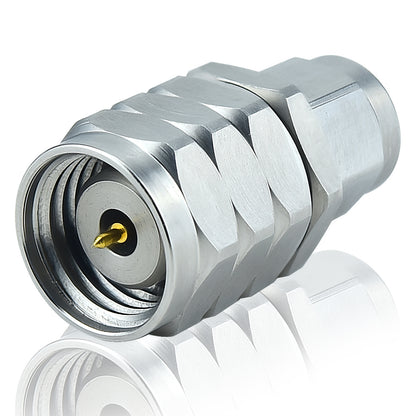 YILIANDUO 1.0mm  to 1.85mm Male Female Precision Cross-Series RF Adapter | DC-67GHz 50Ω Passivated Stainless Steel Ultra-High Frequency Millimeter Test Connector, 1.85mm Mechanically Compatible with 2.4mm Connectors