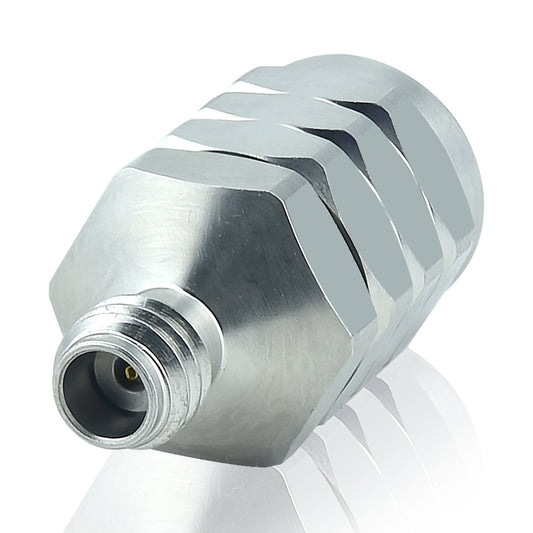 YILIANDUO 1.0mm  to 1.85mm Male Female Precision Cross-Series RF Adapter | DC-67GHz 50Ω Passivated Stainless Steel Ultra-High Frequency Millimeter Test Connector, 1.85mm Mechanically Compatible with 2.4mm Connectors