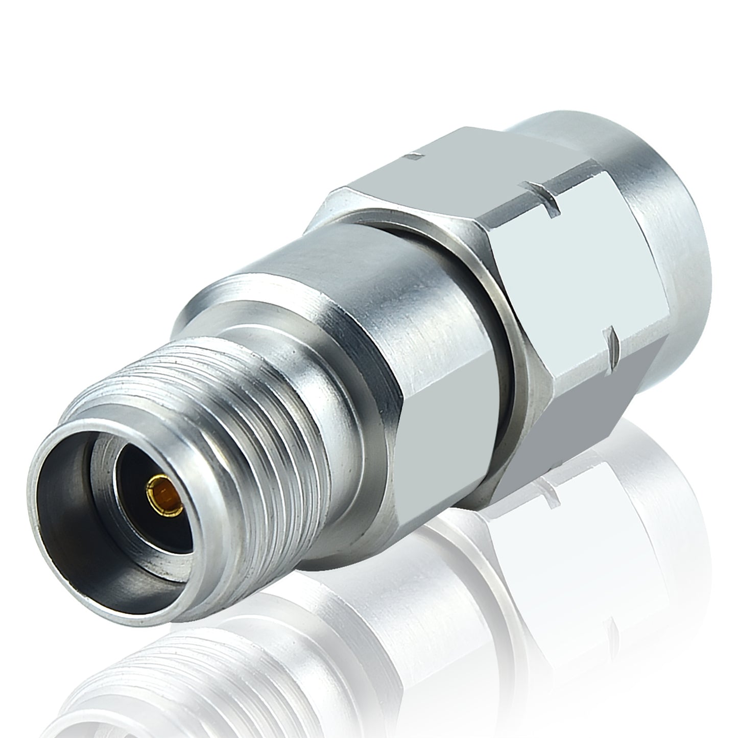 YILIANDUO 2.92mm(K-Type) to 3.5mm Male Female Precision Cross-Series RF Adapter | DC-34GHz 50Ω Passivated Stainless Steel, Mechanically Intermateable with Standard SMA Connectors