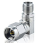YILIANDUO 2.92mm(K-Type) Right Angle Male Female Precision RF Adapter | DC-40GHz 50Ω Passivated Stainless Steel 90 Degree Bend, Mechanically Intermateable with SMA & 3.5mm Connectors