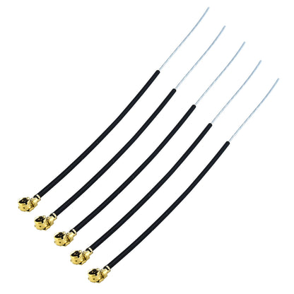 YILIANDUO 3dbi 1090MHz WiFi Antenna IPX Antenna Ufl IPX Connector Brass Inner Aerial 10CM Length 1.13 Cable 5-Pack