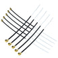 YILIANDUO 3dbi 1090MHz WiFi Antenna IPX Antenna Ufl IPX Connector Brass Inner Aerial 10CM Length 1.13 Cable 5-Pack