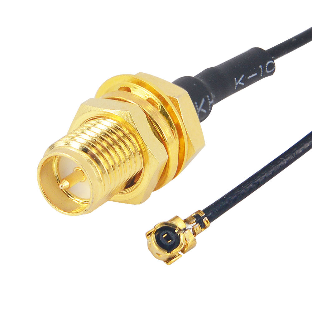 YILIANDUO 5pcs RP-SMA Female to IPX/U.FL Pigtail Cable 17cm 1.13mm for WiFi Router, Antenna, Security Camera, GPS Devices
