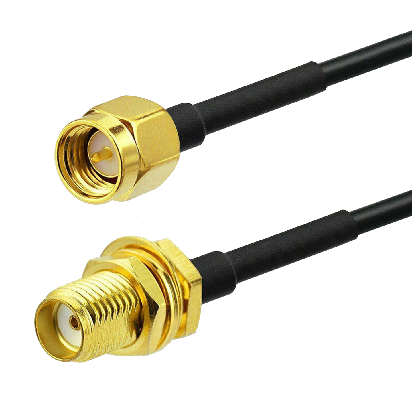 YILIANDUO SMA Male to SMA Female LMR240 Low Loss Coaxial Cable RF Antenna Extension Cable