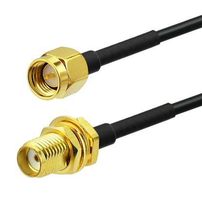 YILIANDUO SMA Male to SMA Female LMR240 Low Loss Coaxial Cable RF Antenna Extension Cable
